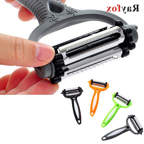

rayfox multi-functional 360 grad e spin kitchen tool gadget vegetables fruit potatoes shells rub zester cucumber slicer wholesale