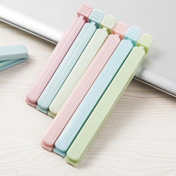 

bag clips 2pc/5pcs portable food snack seal sealing colorful eco-friendly kitchen gadgets home storage tools
