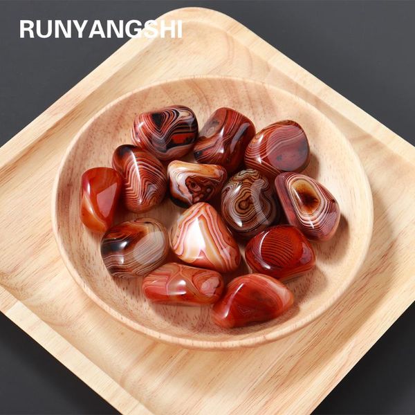 

decorative objects & figurines natural crystal red agate stone large particle polished twining ornaments for garden fish tank decoration