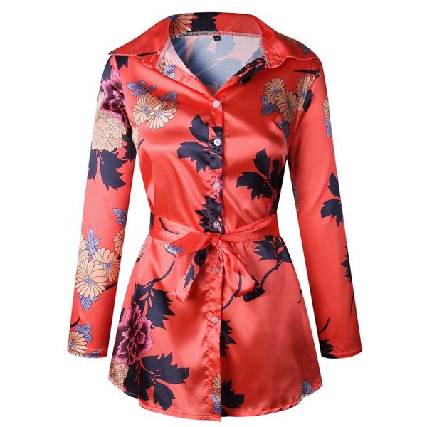 

women's blouses & shirts fashion long sleeve blouse shirt print women vintage casual blusa feminina party clothes summer top, White