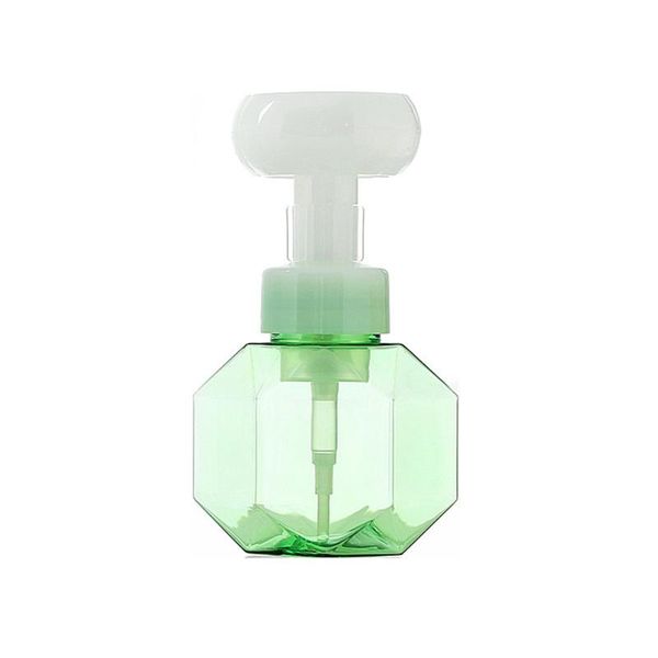 

liquid soap dispenser 300ml refillable bottle flower pump head foaming lotions distributor for travel bathroom