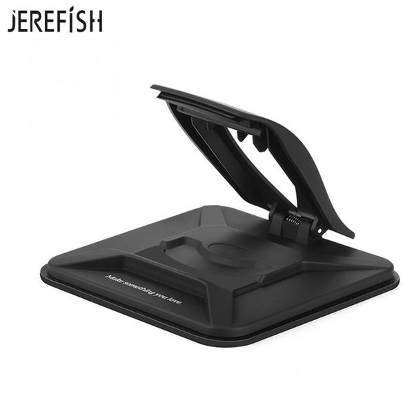 

cell phone mounts & holders jerefish universal sticky car holder dashboard desk mount anti slip mobile stand for tablet gps with spring load