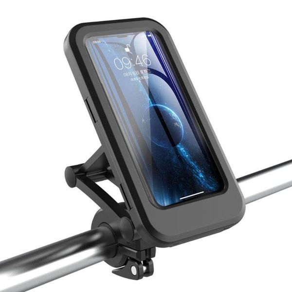 

cell phone mounts & holders waterproof bicycle holder adjustable universal bike motorcycle handlebar support mount bracket stand