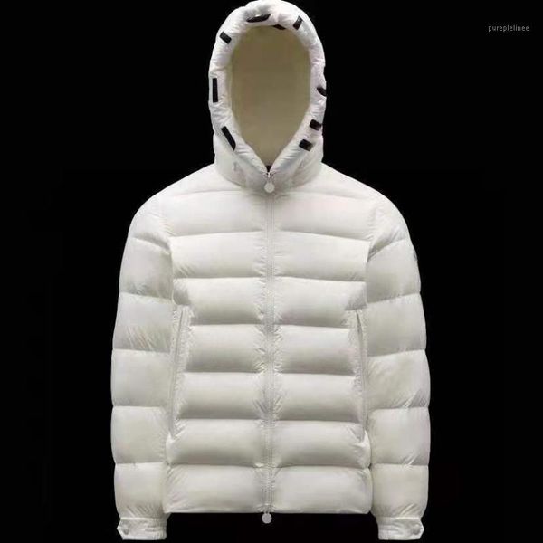 

men's down & parkas nicolelam m family high-quality hat with large letters and fashionable jacket men, Black