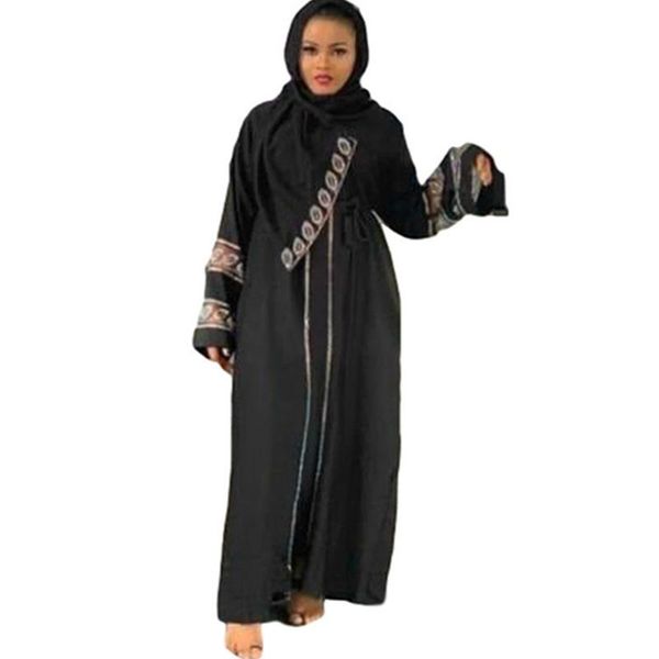 

ethnic clothing 2021 summer and autumn african women v-neck polyester plus size long dress, Red