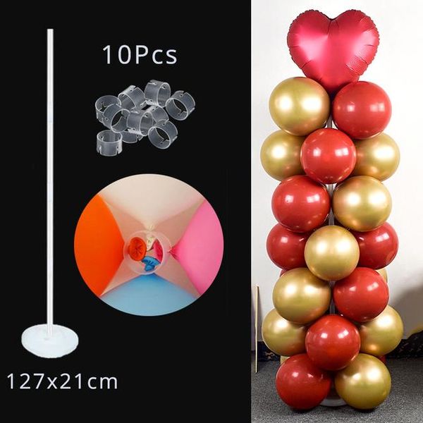 

party decoration wedding cylindrical balloon rack latex birthday supplies black