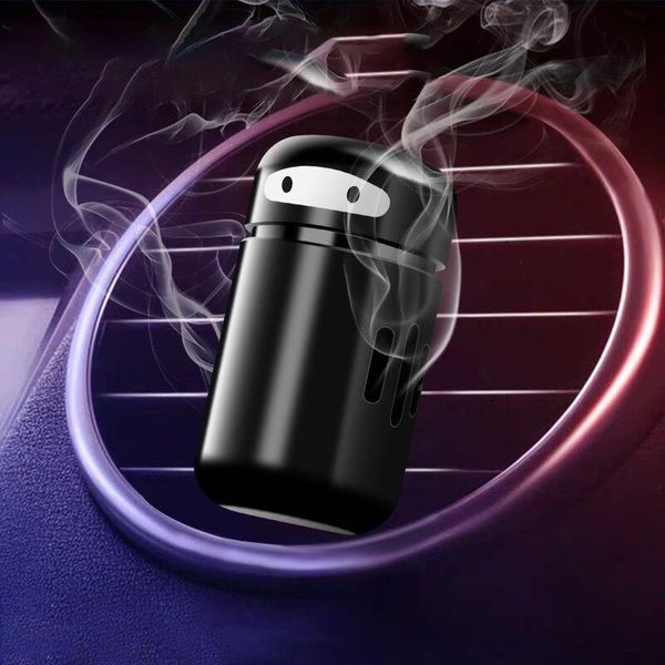 

metalen auto parfum luchtverfrisser aromatherapie solid legering robot air vent outlet staat clip diffuser car freshener