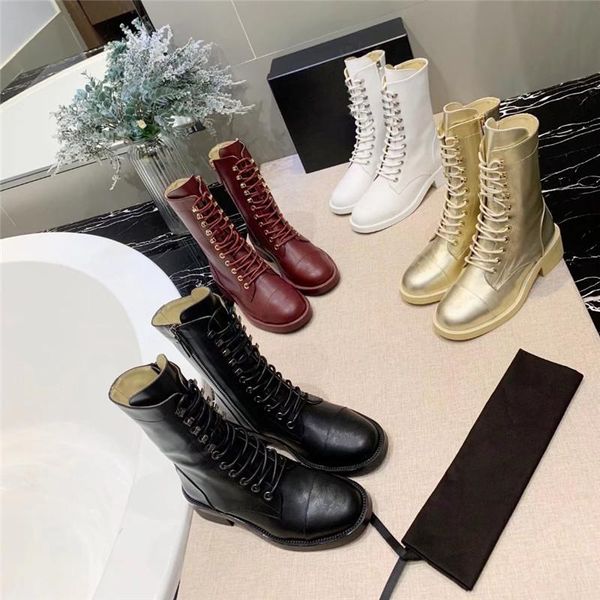 

combat boots with genuine leather laces for women, military motorcycle shoes designers, trendy, Black