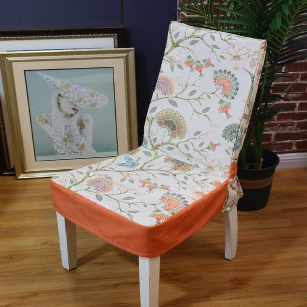 

chair covers spring and summer soft texture mordern cover comfortable cotton flower printed