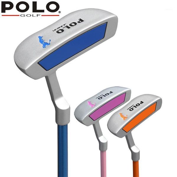 

polo genuine junior club golf children alloy putter kid beginners push rod girl and boy 3-12years old ball carbon complete set of clubs1