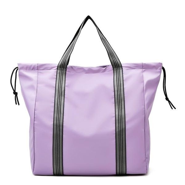 

colors 2021 large weekend bag simple fashion woman travel waterproof oxford gym bags with short handles duffel