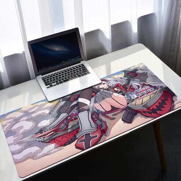 

mouse pads & wrist rests mause pad anime mats gamers accessories lap gaming company mousepad computer and office large honkai impact cut