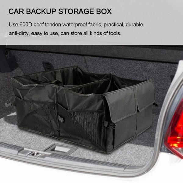 

car organizer auto storage box boot trunk cargo folding pocket multi-tool bag stowing tidying interior accessories