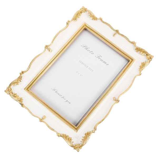 

frames 1pc delicate resin po frame decorative retro art holder