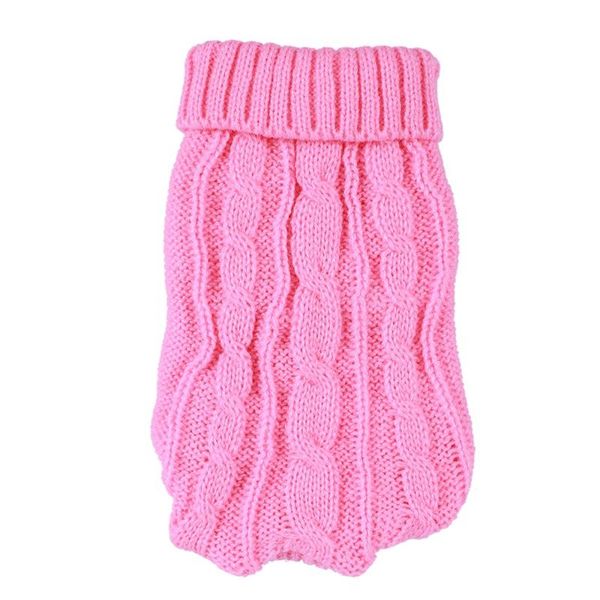 

dog apparel sweater ultra-small sweater (pink, # 4)