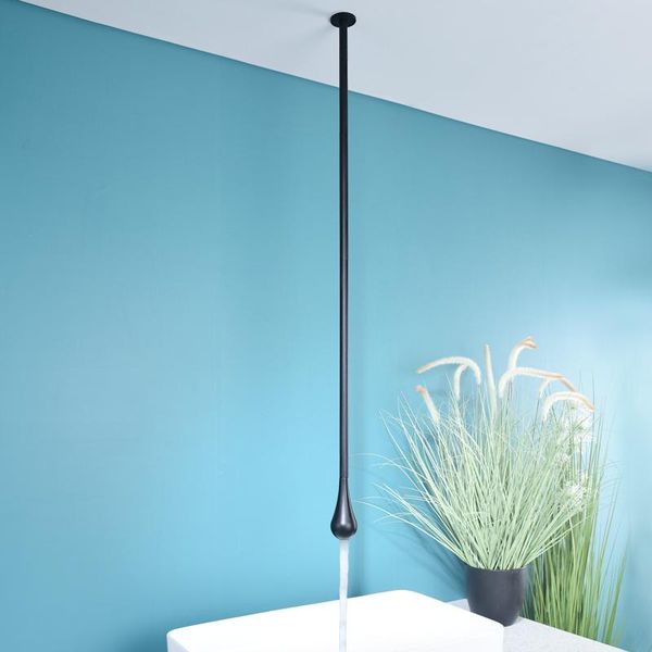 

bathroom ceiling tap faucet drop water style brass mixer and cold sink faucets