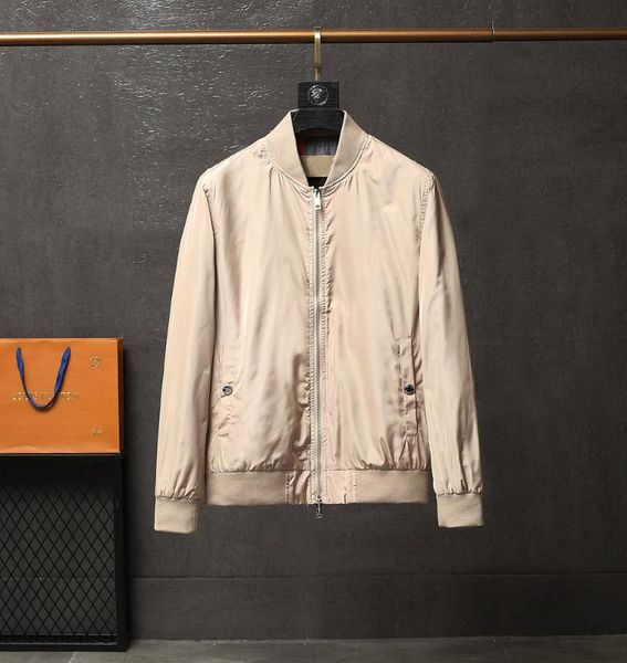 

men's jackets 2021 jacket spring and autumn baseball collar outdoor casual field warrior, Black;brown