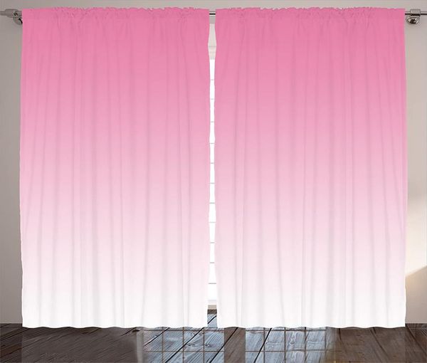 

curtain & drapes ombre curtains dreamy light pink waterfall modern digital girls room decorations living bedroom window