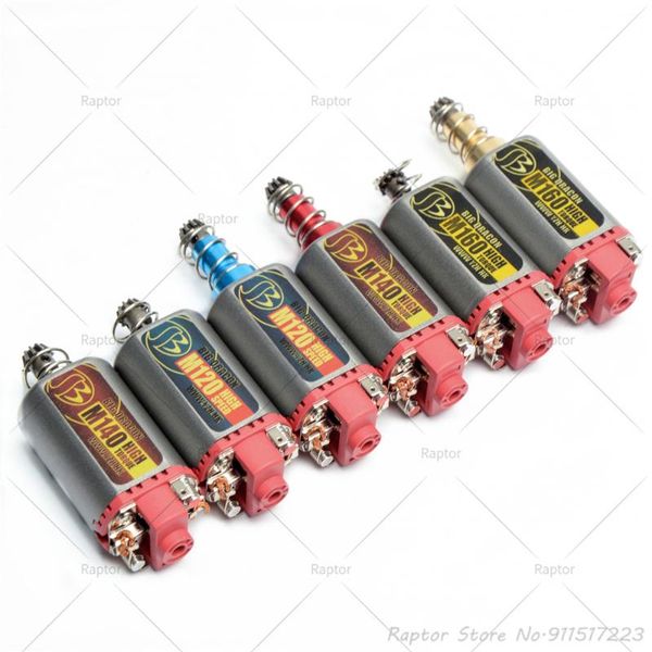 

accessories raptor m120 m140 m160 high performance speed torque ultra custom standard long / short type motor for aegs
