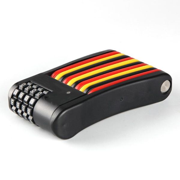 

bike locks mini folding bicycle lock anti-theft mountain combination universal security padlock accessories