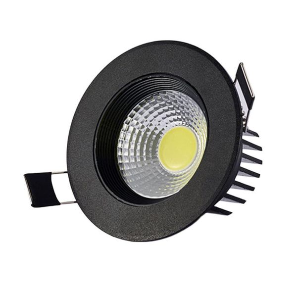 

downlight indoor cob ceiling light spot round panel surface mounted aluminum background wall lamps led lights