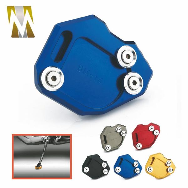 

other motorcycle parts side stand enlarger plate kickstand extension pad for f800gs f 800 gs f800 cnc aluminum accessories