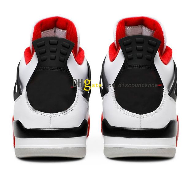 

asual shoes 4 og fire red s shoes sneakers dc7770 160 version, Black