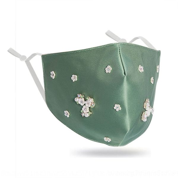 

to5z 2021 fashion skin women's protective diamond diamond dust silk cotton designer masks thickened protective mask