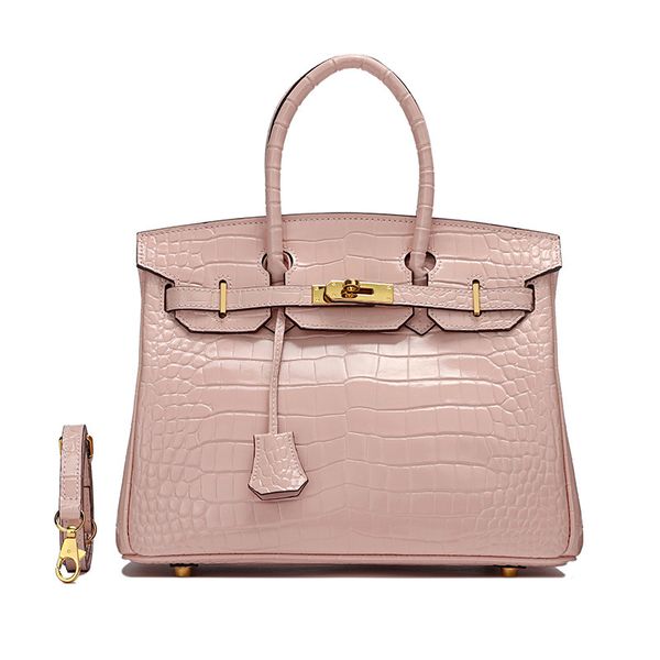 

purse black friday women's crocodile pattern leather portable women's bag customized