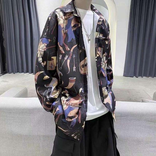 

men's casual shirts shirtcasual long sleeve shirt for young men rhjd, White;black