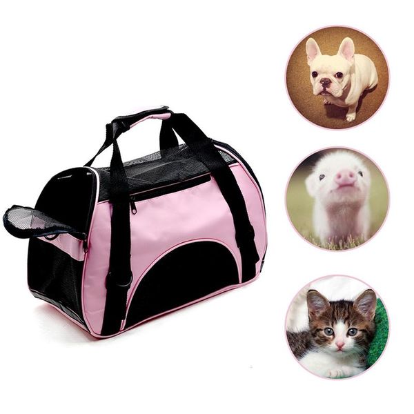 

cat carriers,crates & houses oxford dog carrier bag handbag shoulder bags carrying out travel protable breathable mesh for cats small dogs