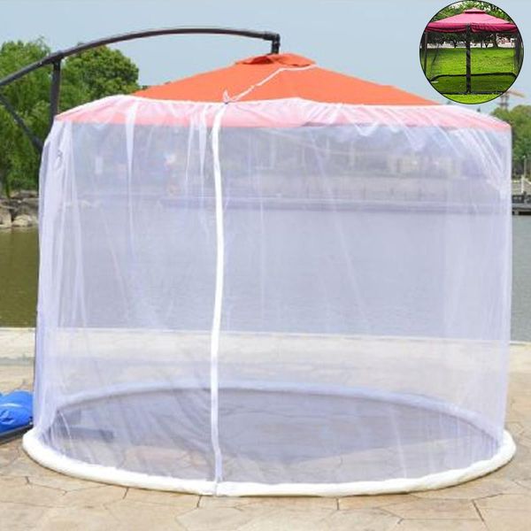 

shade universal canopy mesh net screen patio umbrella mosquito