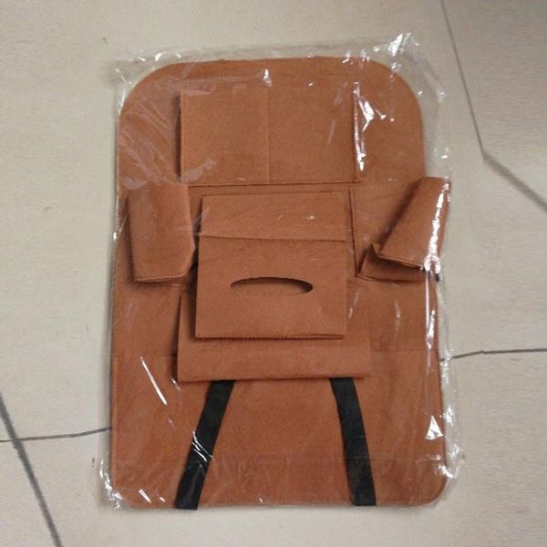 

multi-color auto car seat back bag blanket cloth multi-pocket storage organizer holder accessory