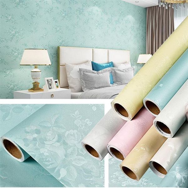 

5mÃ60cm student dormitory waterproof wallpaper european style refreshing self adhesive contact paper home decor wall sticker wallpapers