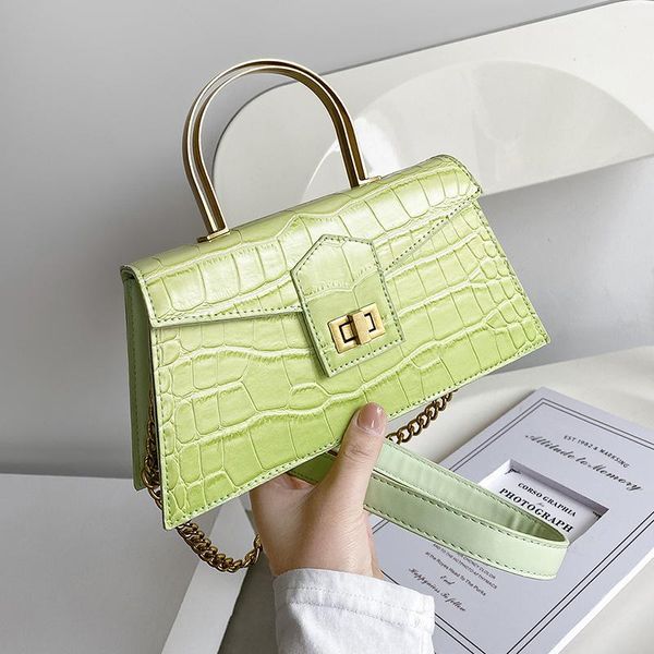 

evening bags trapezoid design stone pattern pu leather crossbody 2021 summer simple fashion shoulder handbags and purses