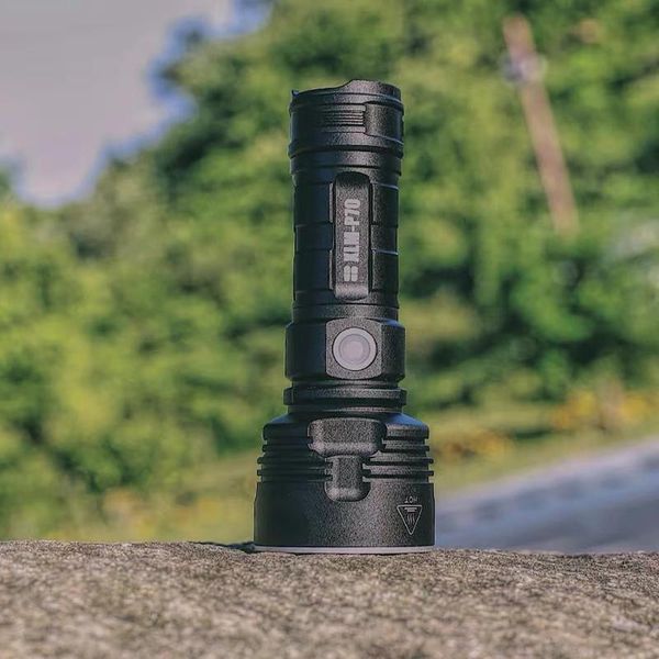 

tactical torch 1pc super powerful portable camping supplies ultra-bright led long-range strong xenon flashlights torches