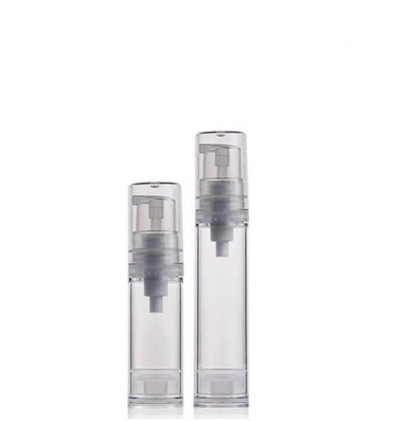 2021 Novo vazio recarregável de plástico Airless Bomba de vácuo da Bomba de vácuo Press Capa de frasco de contêineres para garrafas de viagem de loção creme