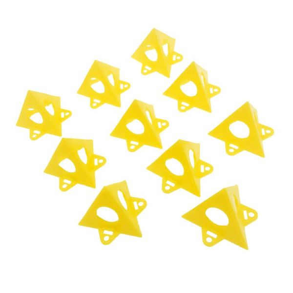 

professional hand tool sets 10/20pcs portable pyramid stands set non-stick material triangle paint pads feet woodworking accessories carpent