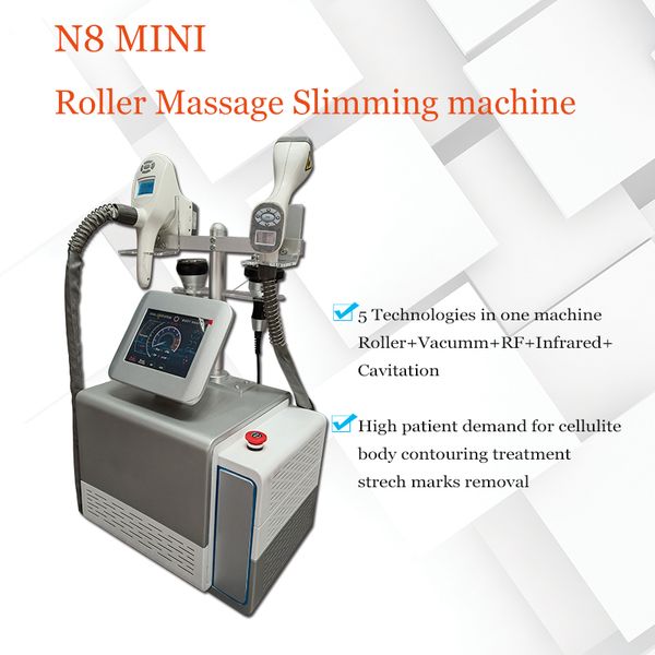 4 in 1 apparecchiatura dimagrante per il corpo Cavitazione RF Cellulite Reduction Beauty Machine Rullo a vuoto a infrarossi Messaggio