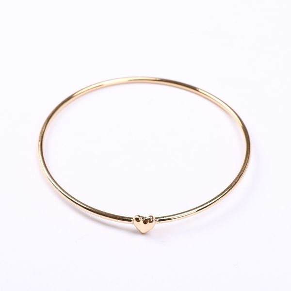 

fashion jewelry golden love heart bangle bracelet, Black