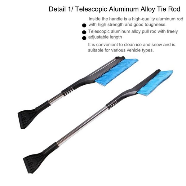 

travel & roadway product automotive snow removal shovel multi-purpose vehicle deicing brush glass defrost winter