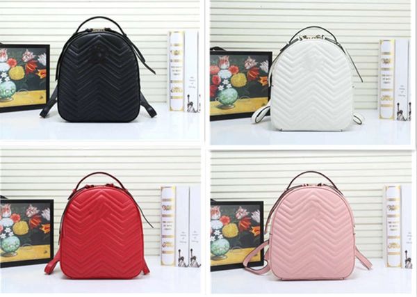 Handtaschen Frauen Luxurys Digners Taschen mit Buchstaben Echtes Leder Rucksack Dame Rindsleder Mode Handtasche Wholeale