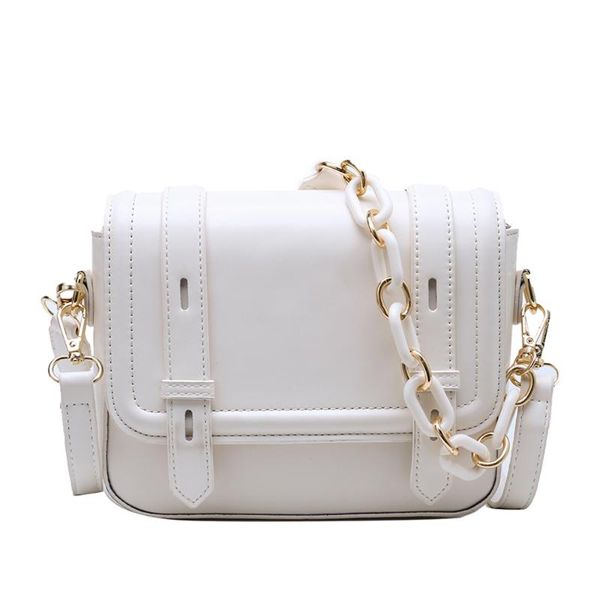 

female shoulder bag small youth crossbody chain designer artificial leather daily girl for white waterproof cross body