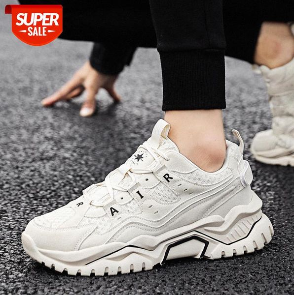 

white low-sneakers men casual shoes korean all-match travel #tn73