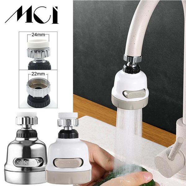 

kitchen faucets mci 3 modes faucet aerator moveable flexible tap head shower diffuse rotatable nozzle adjustable accessories