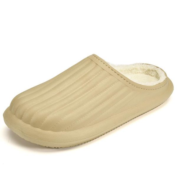 

slippers winter men's and women's casual home cotton fashion appearance design keeps warm comfortable eva large size 36-47, Black