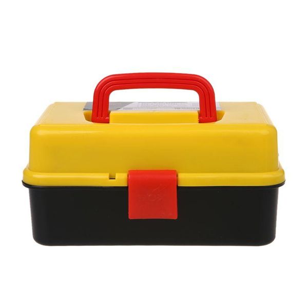 

tool organizers 3 layer folding storage box portable hardware toolbox multifunction car repair container case 87he