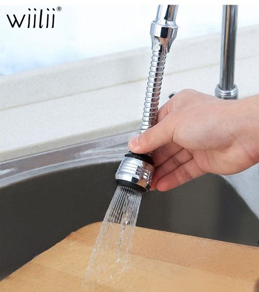 

other faucets, showers & accs wiilii 360 degree rotatable faucet bubbler nozzle bathroom kitchen adjustable diffuser sprayers water-tap