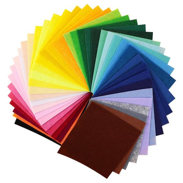 

other arts and crafts colorful non-woven fabric children's handmade diy sticker felt cloth dolls for toy scrapbooking craft decoration