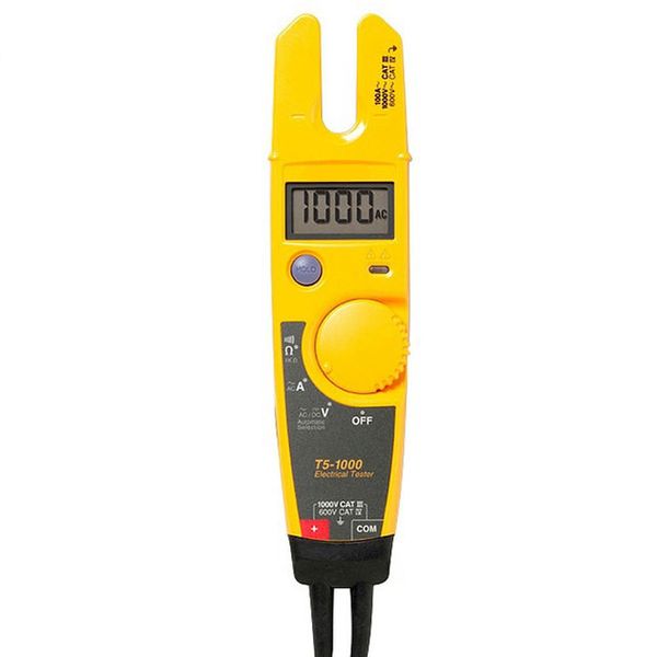 Medidor de braçadeira digital T5-1000 Continuidade Corrente e Tensão Testador Elétrico Multímetro Eletricista Ferramentas